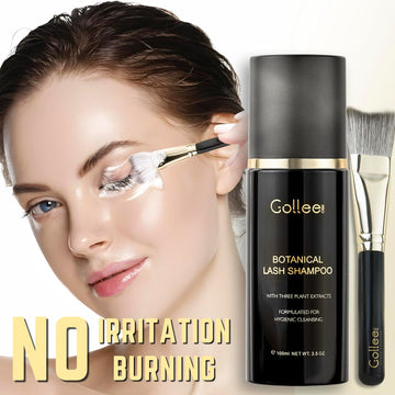 Eyelash Extension Cleaning Foam Kit – Lash Shampoo and Brush