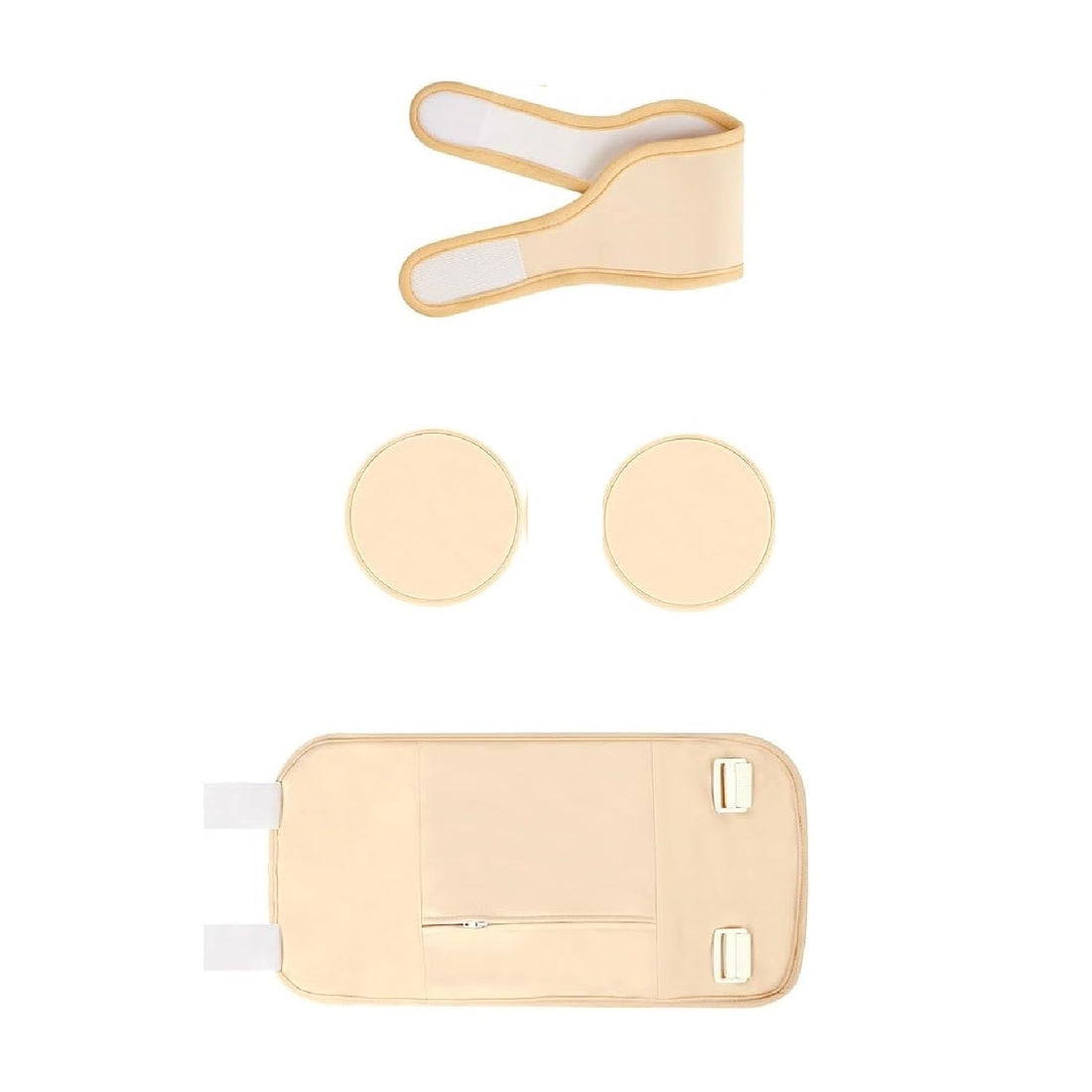 4 Pcs Reusable Organic Castor Oil Packs