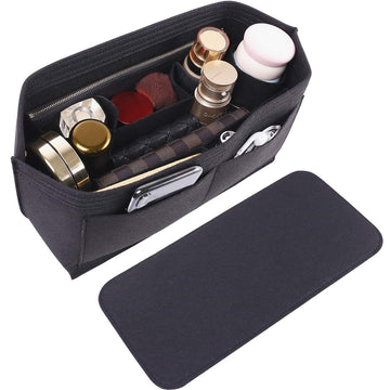 Lightweight Multi-Pocket Felt Handbag Insert Organizer