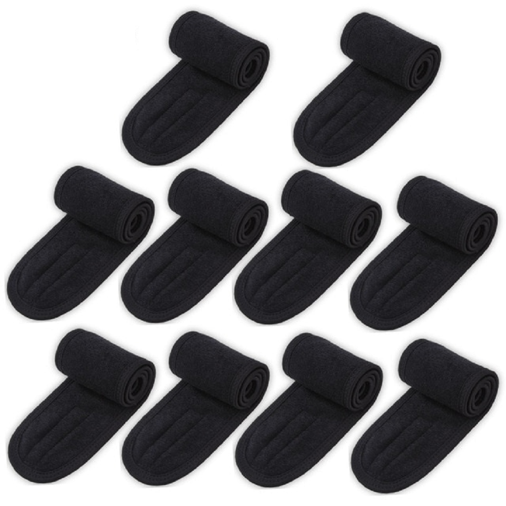 Spa facial headbands adjustable head wraps for women