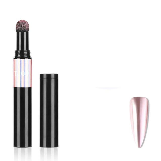 Nail art glitter mirror powder magic pen iciCosmetic