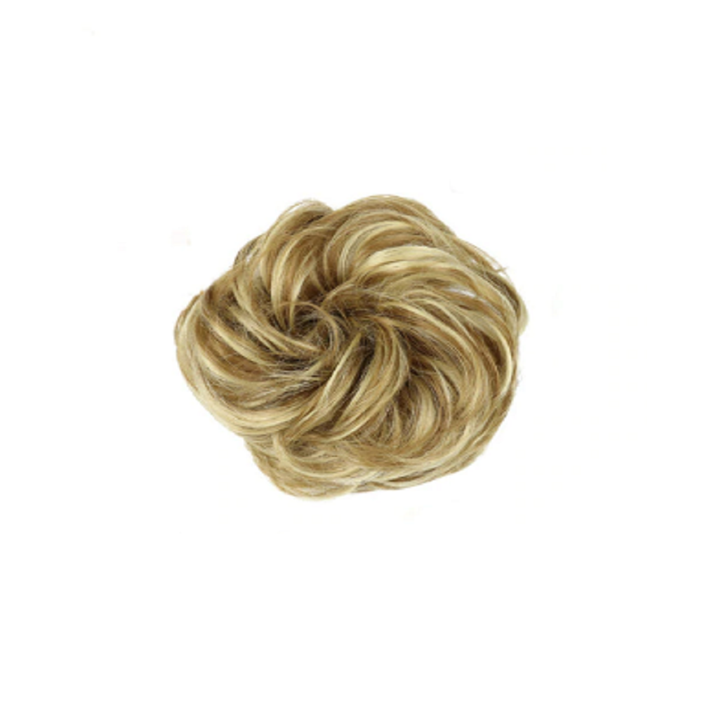 messy hair bun