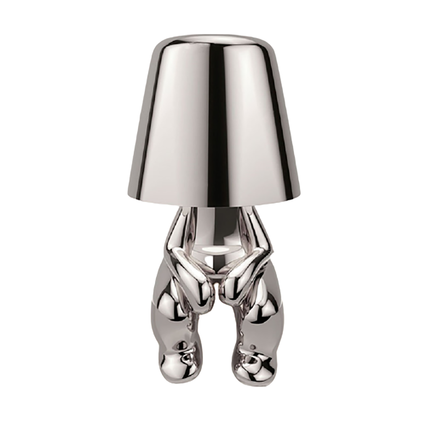 Thinker Golden Man Statue LED Table thinker Lamp