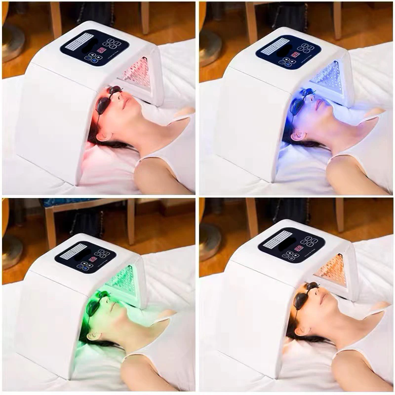7 colours LED mask light therapy facial skin care