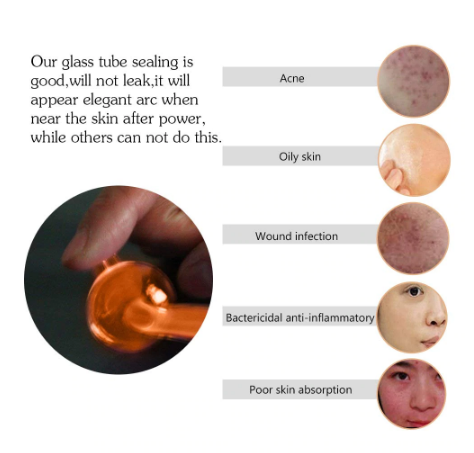Skin therapy wand