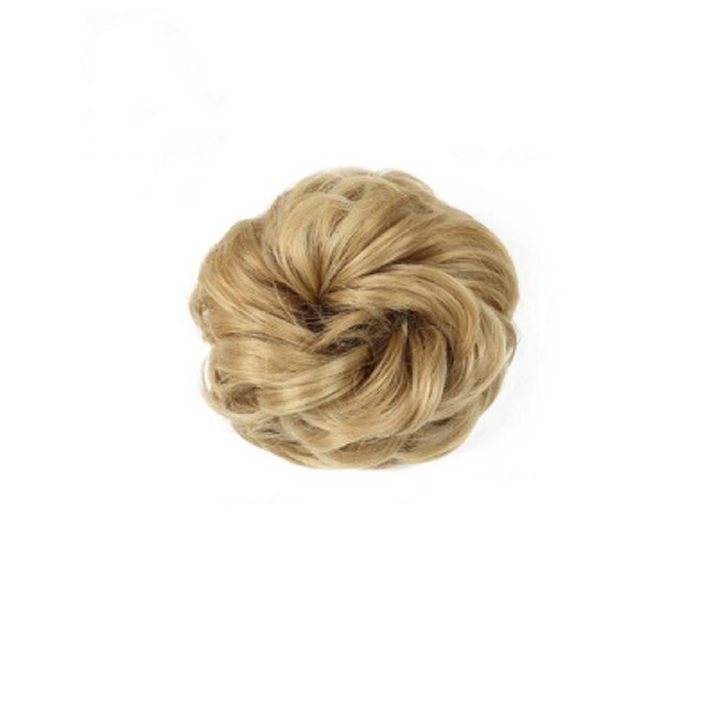 messy hair bun