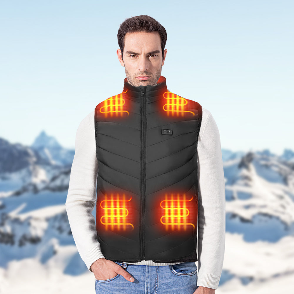 Electric Heated Vest Winter Smart Heating Jacket