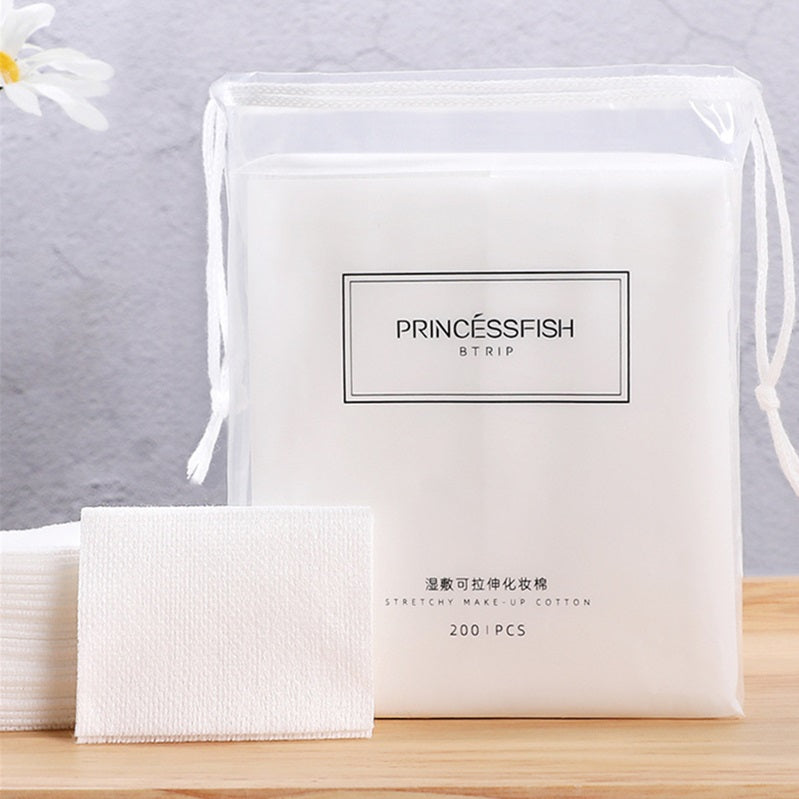 Stretchable Cosmetic Cotton Moisturizing Facial Makeup Pads