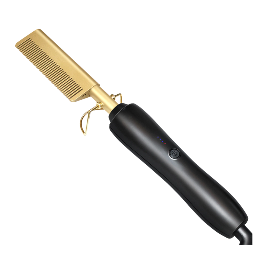 Professional Electrical Pressing Hair Comb iciCosmetic