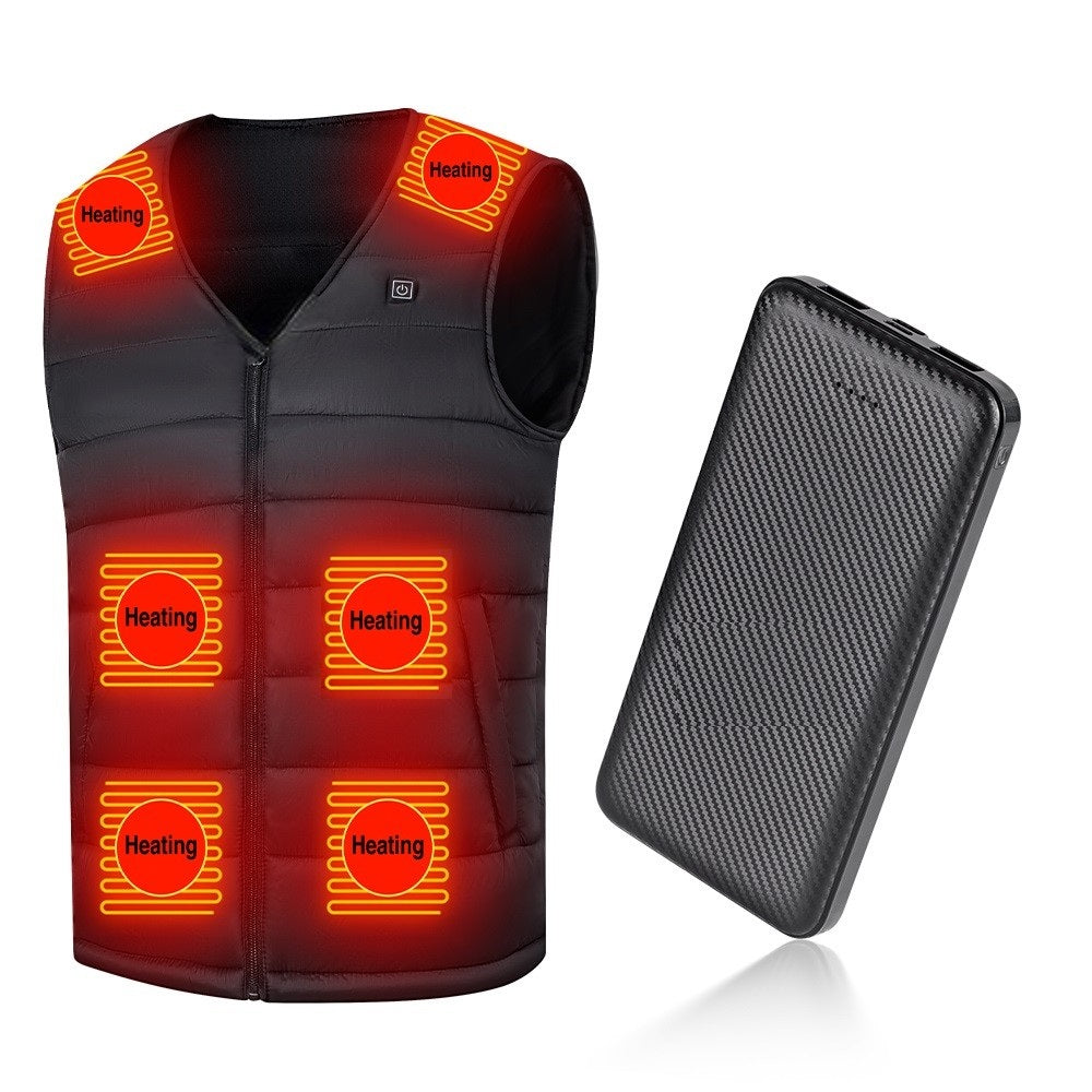 16 Areas Heated Jacket gilet vest Power Bank For Men & Women