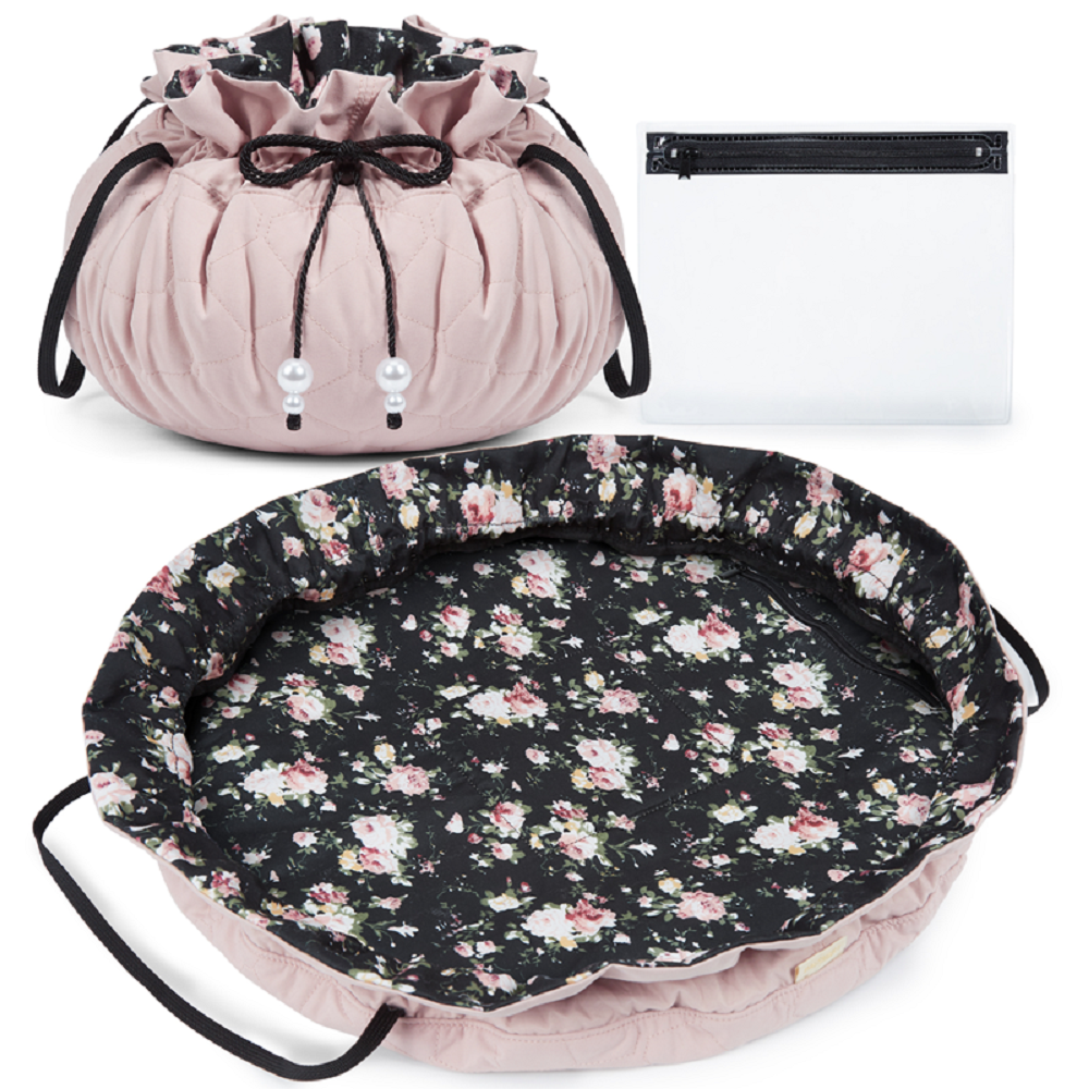 Drawstring Cosmetic & Makeup Bag Organizer