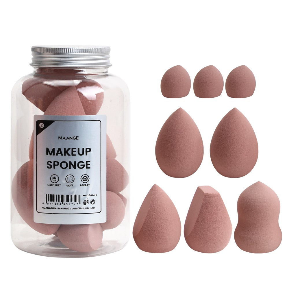 8pcs Makeup Sponge Cosmetic Puff For Foundation Concealer