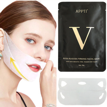 4D V-Shape Face Mask – Chin & Cheek Lifting Hydrogel Slimming Mask