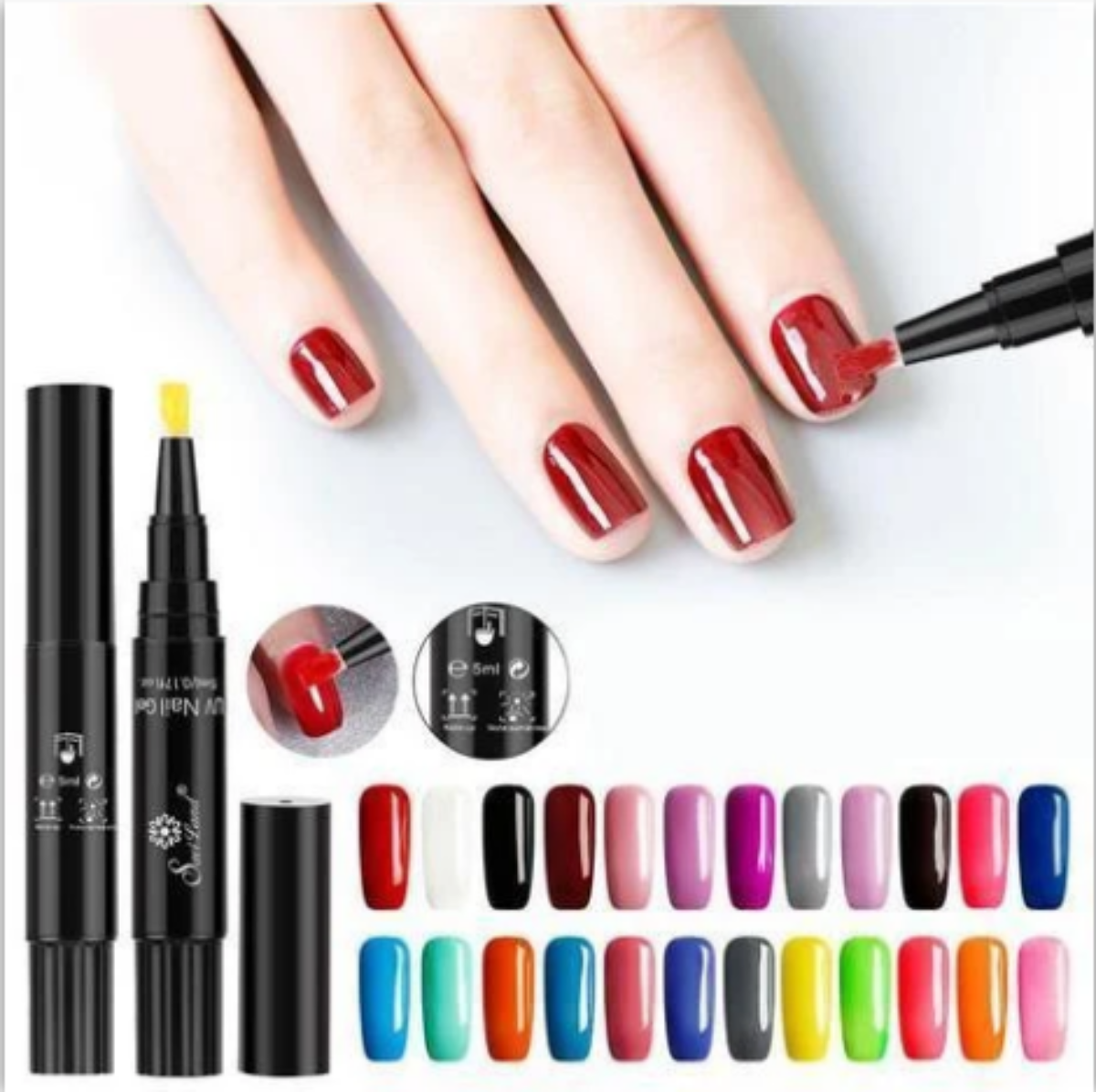 3 In 1 Gel Nail Polish Pen ICICOSMETIC™