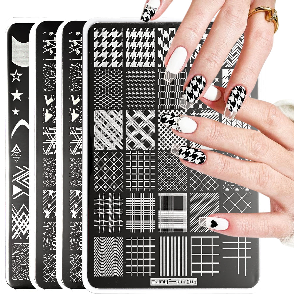 French Nail Stamping Plates