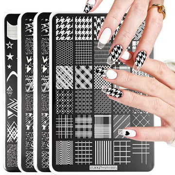 French Nail Stamping Plates