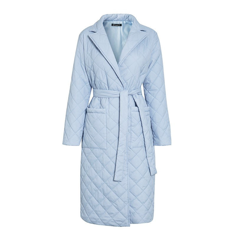 Stylish Cotton Padded Long Winter Coat