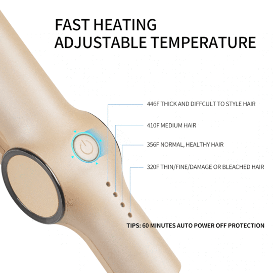 2 in 1 hair curler and straightener iciCosmetic
