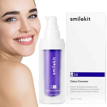 Purple Toothpaste for Teeth Whitening
