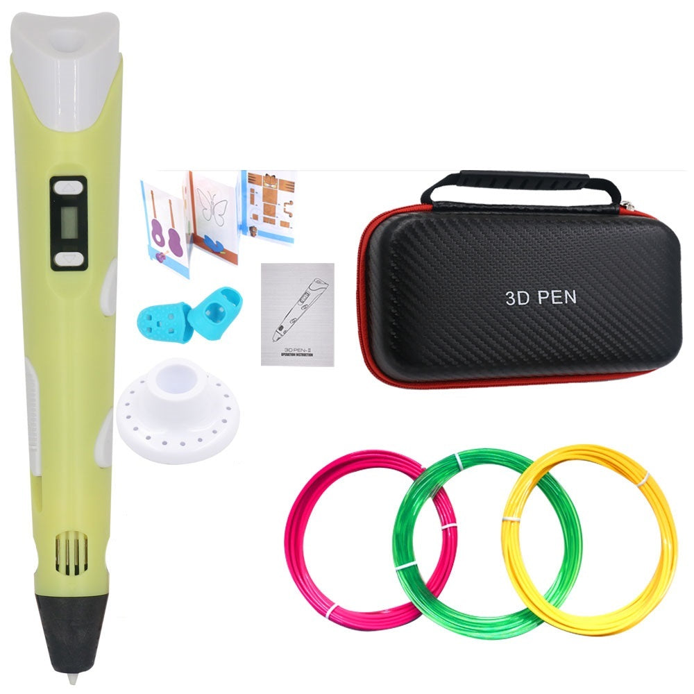 3D Printing Pen DIY Drawing Pen with 200M PLA Filament Kids Gift