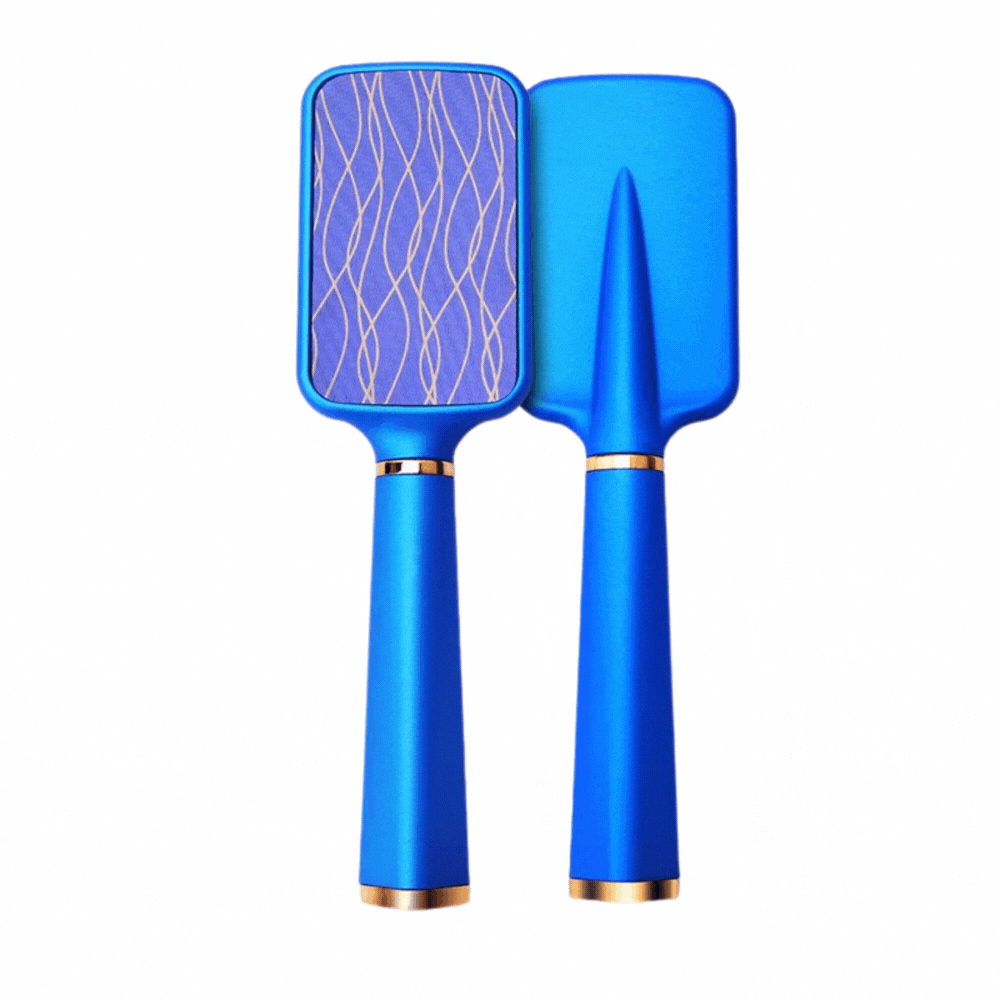 Handheld crystal physical hair removal