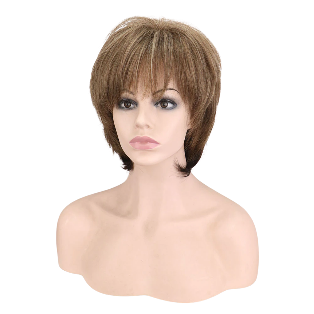 Short blonde pixie cut wigs