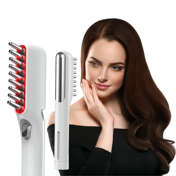 Electric LED Massage Comb – Red Light Hair Brush for Growth and Anti-Hair Loss