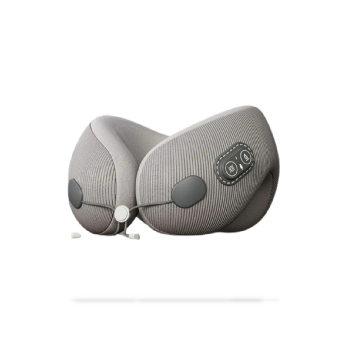 Memory Foam Heating Massage Travel Neck Pillow