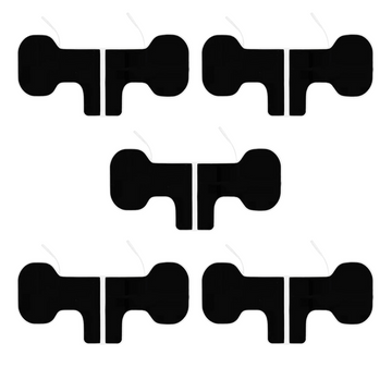 5 Pcs Electrode Pads – Self-Adhesive Gel Patches for EMS Massager