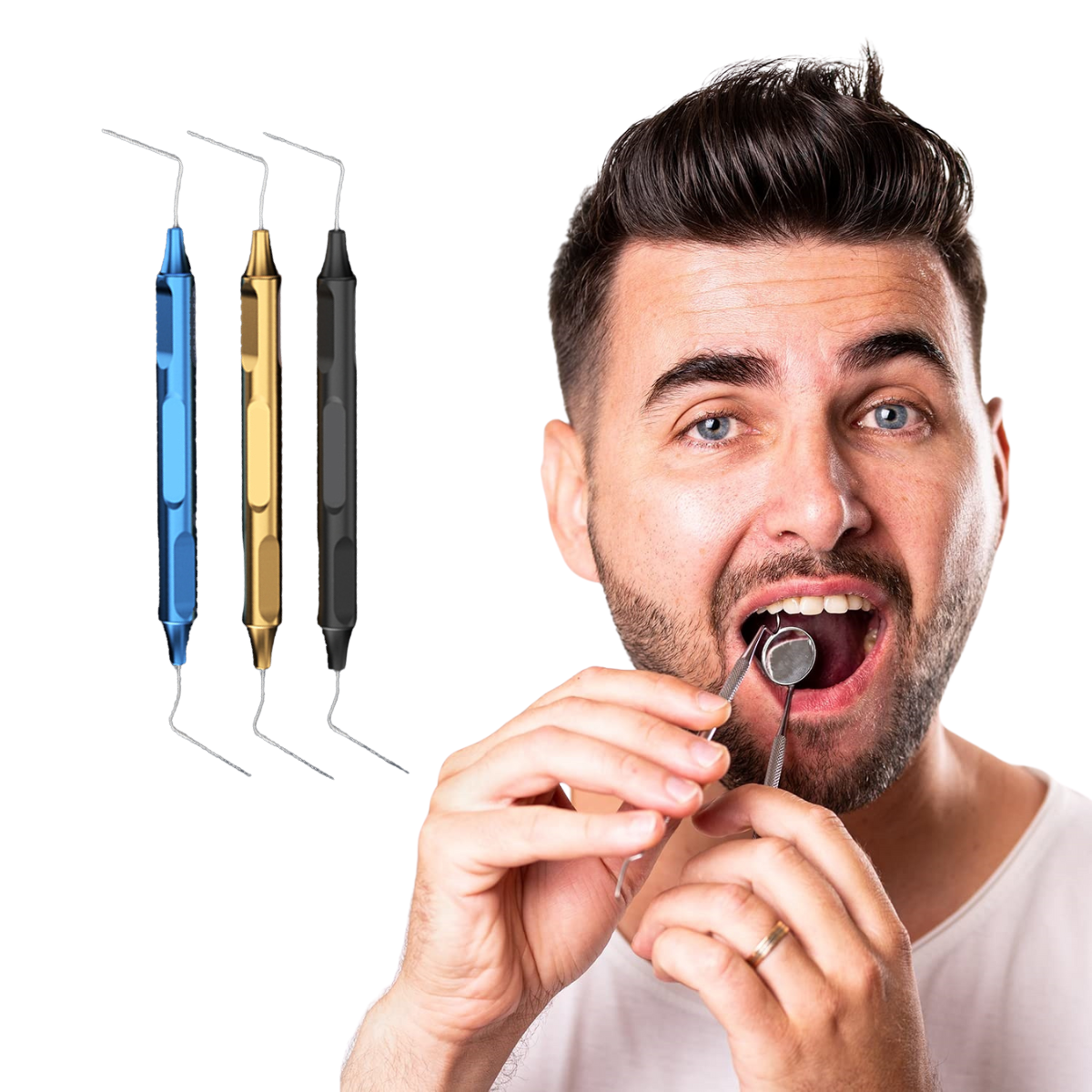 3pcs Dentistry Vertical Plugger Dental Root Canal