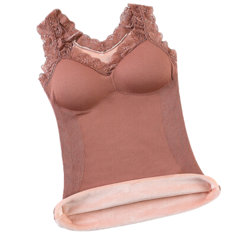 Thermal Underwear Fleece Lined Tank Tops Camisoles
