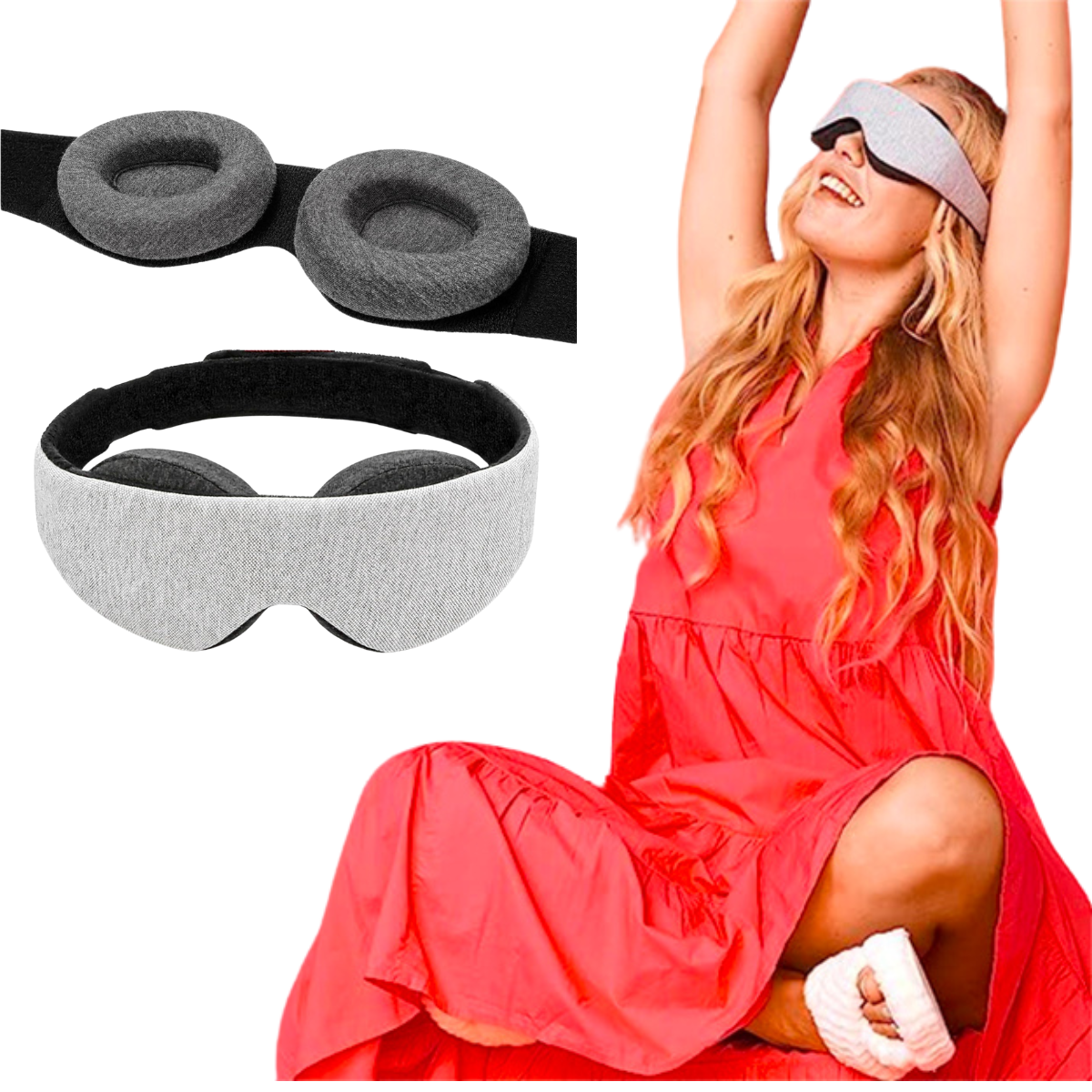 3D Contoured Eye Sleep Mask