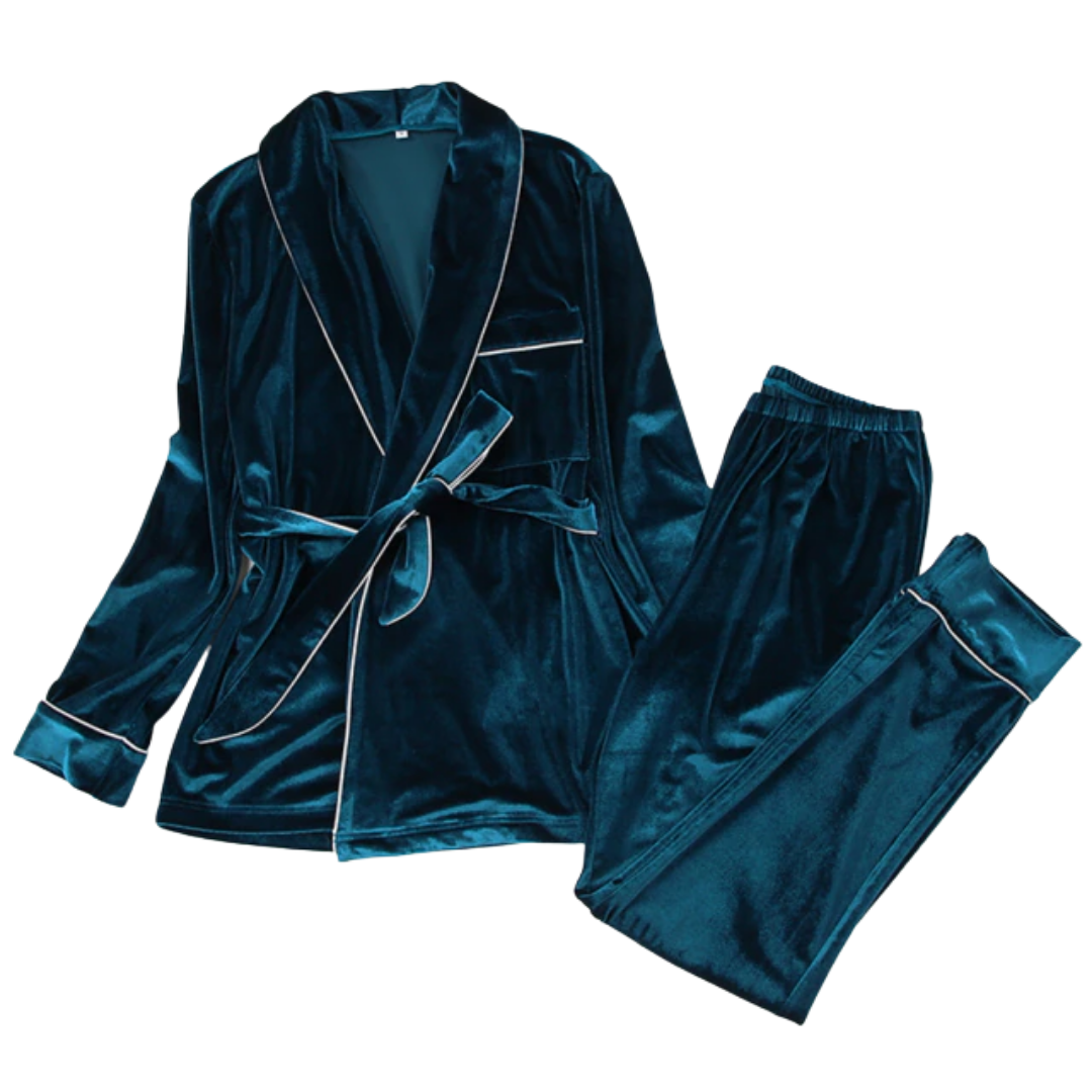Women's flannel fleece soft night suit pyjama sets