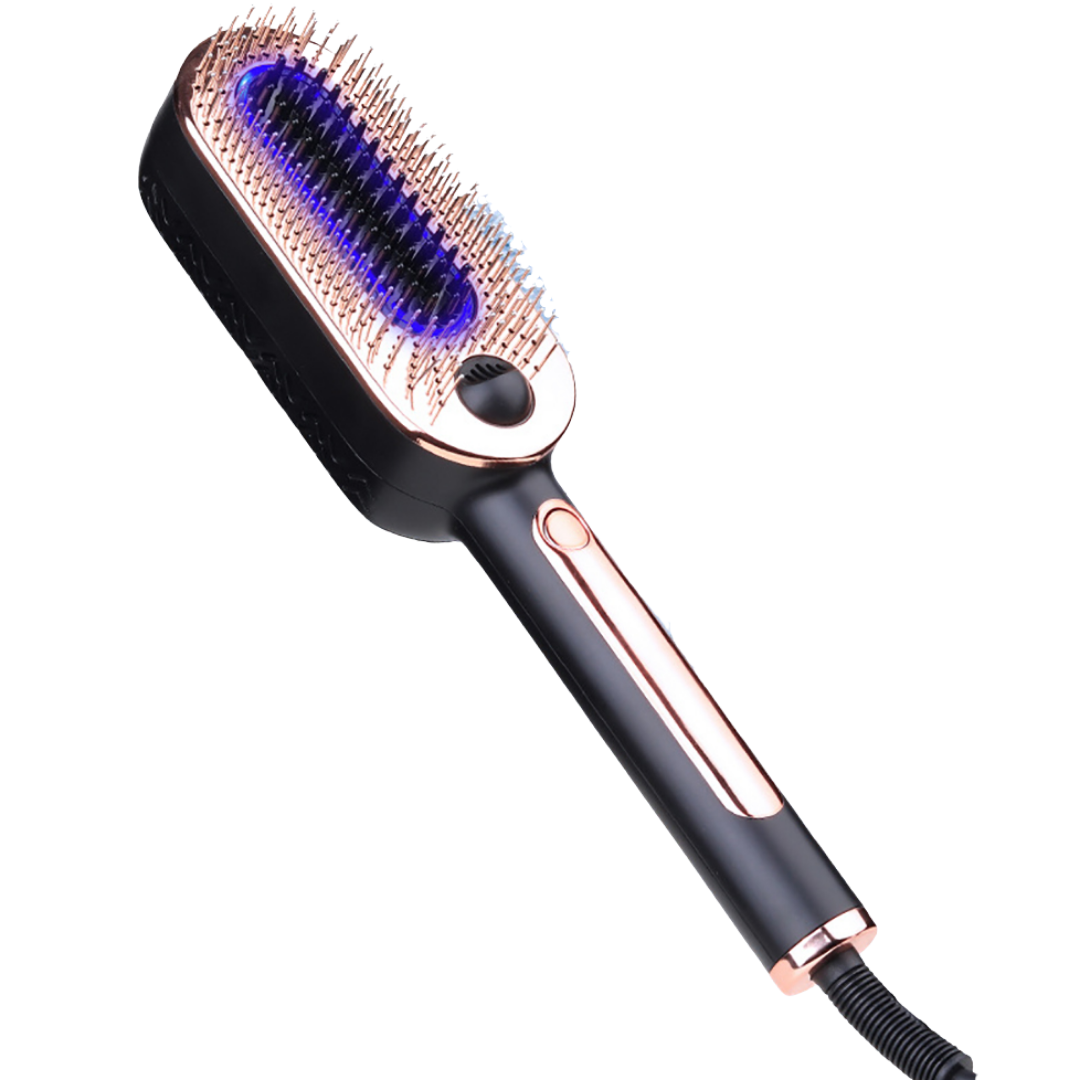 Cold ice brush anion blue hair care cryotherapy