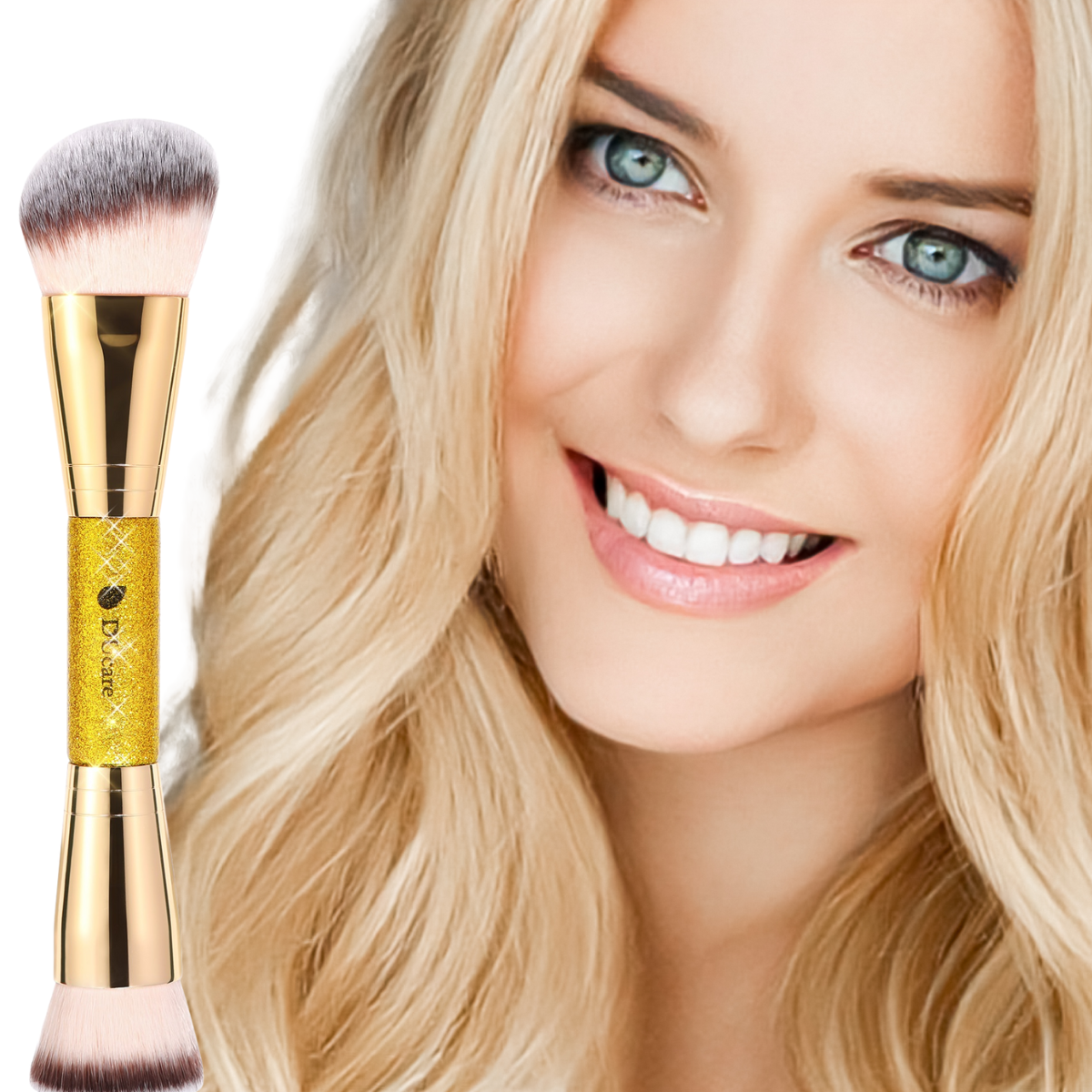 Dual-ended Sculpting Foundation Makeup Brush
