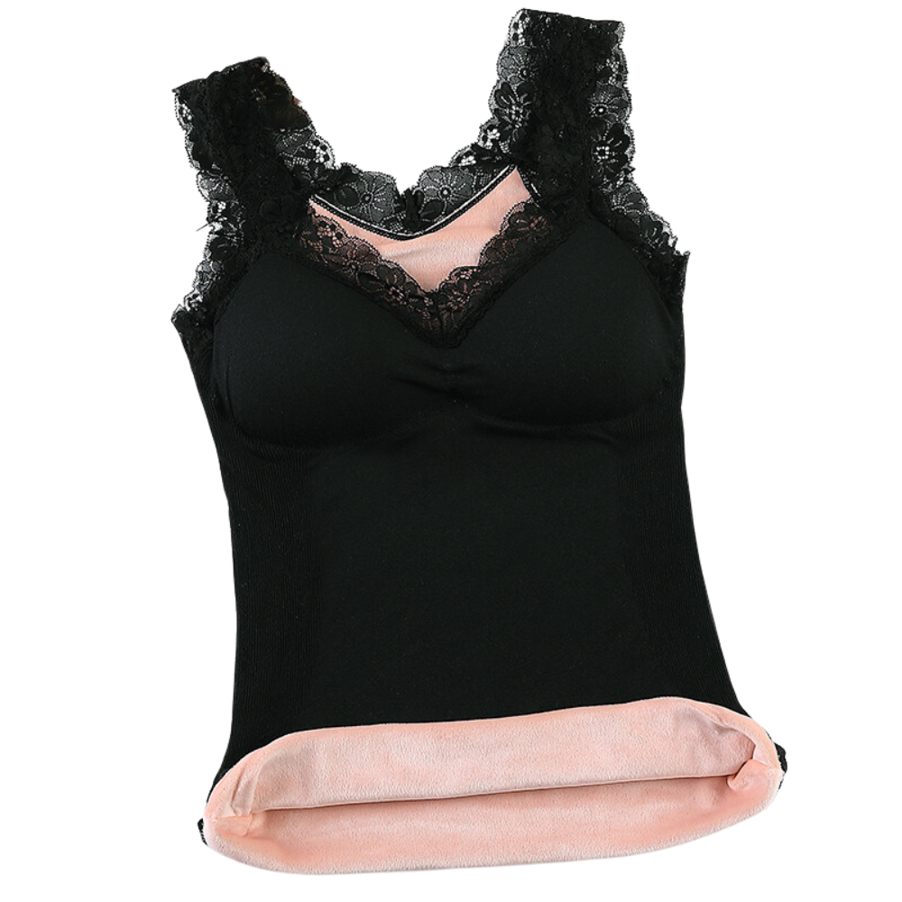 Thermal Underwear Fleece Lined Tank Tops Camisoles
