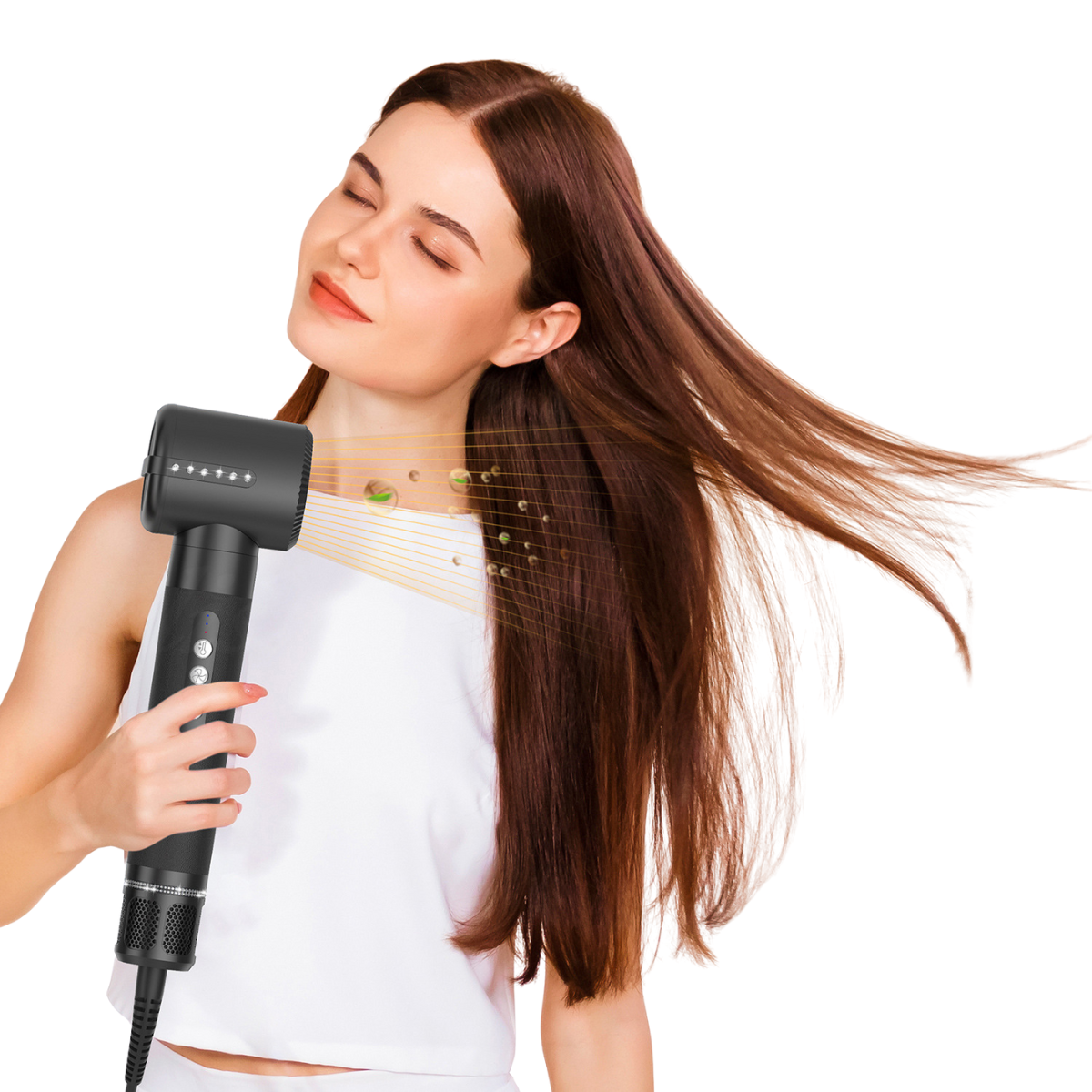 7 in 1 Hair Styling Hot Air Brush Curling Wand Set