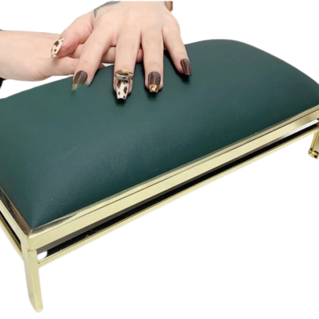 Nail art hand pillow table manihelp