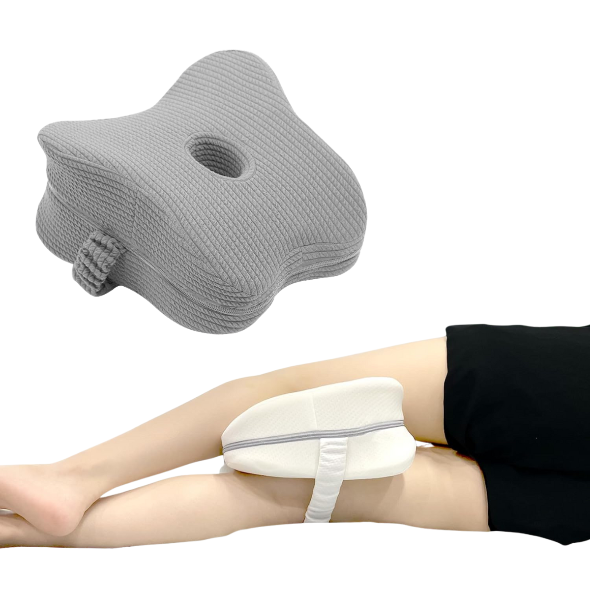 Memory Cotton Leg Pillow for Side Sleepers