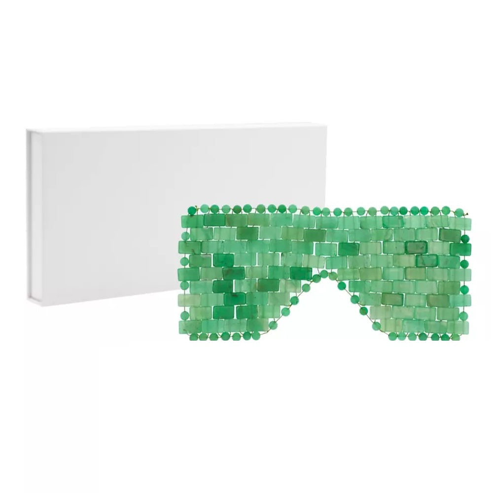 Natural Jade Face Mask Rose Quartz Amethyst Eye Mask