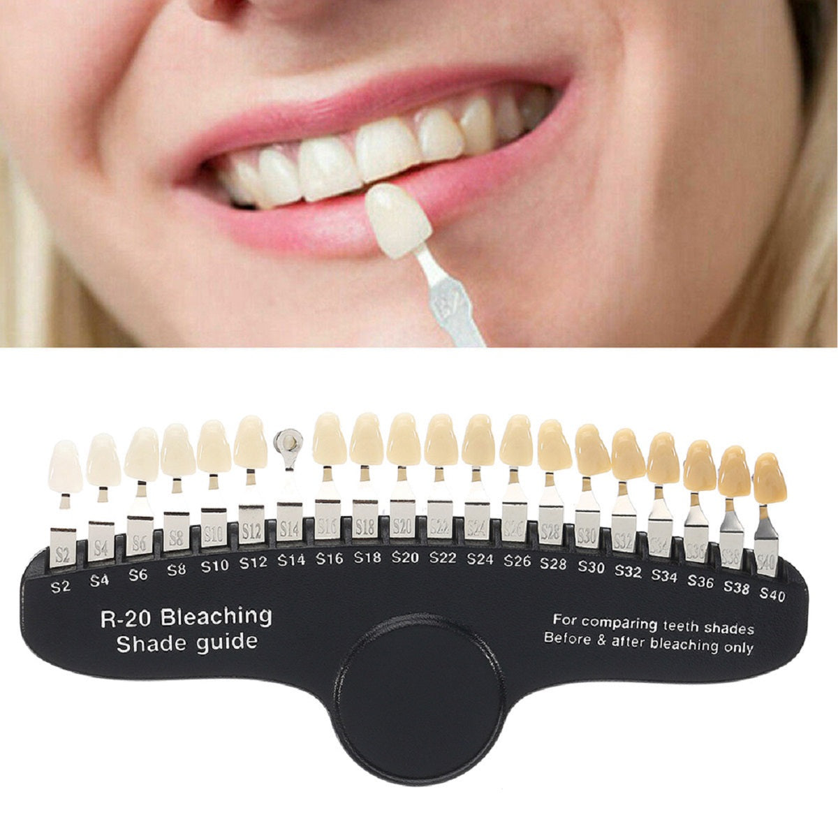 Teeth Whitening Shade Guide