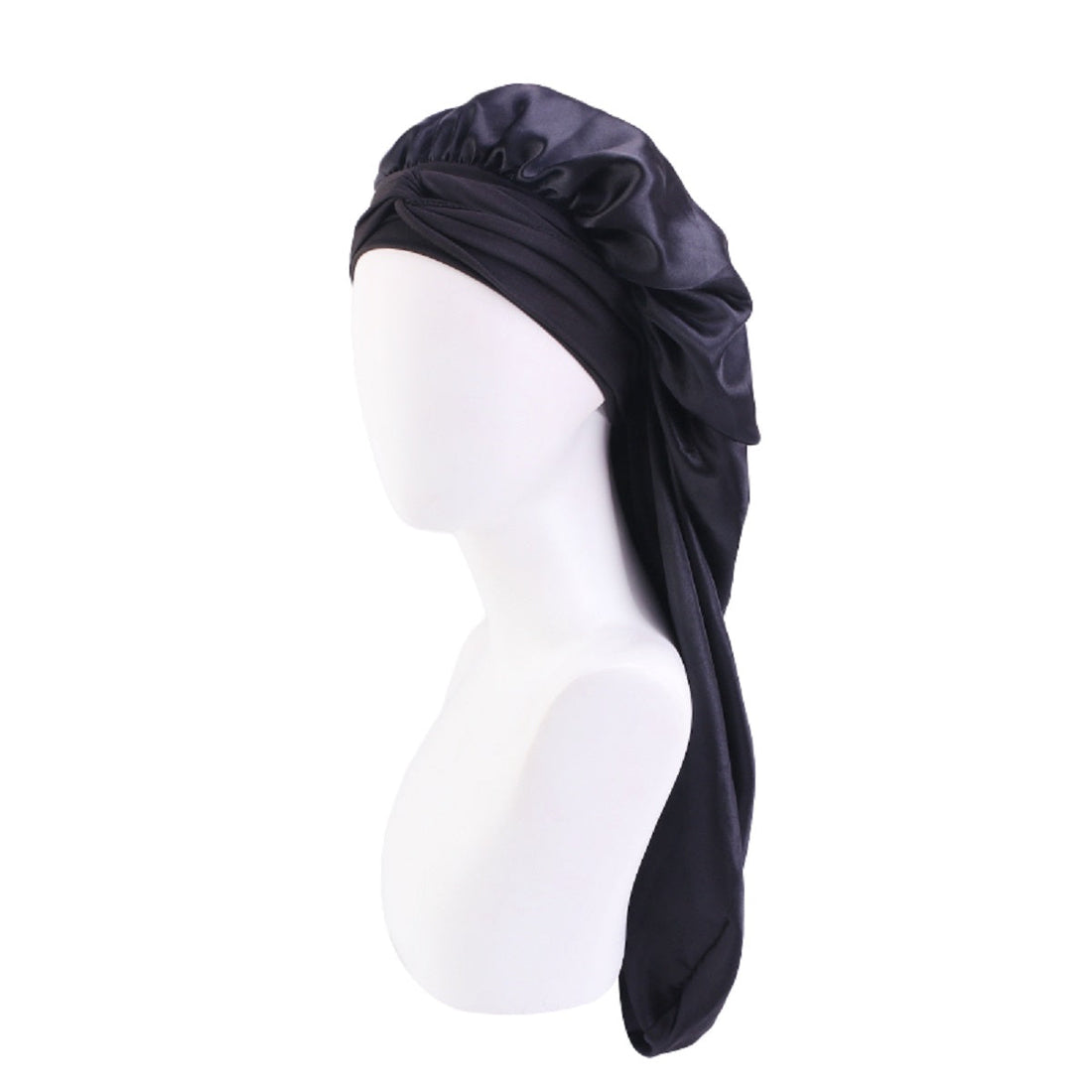 Long Silk Bonnet for Sleeping