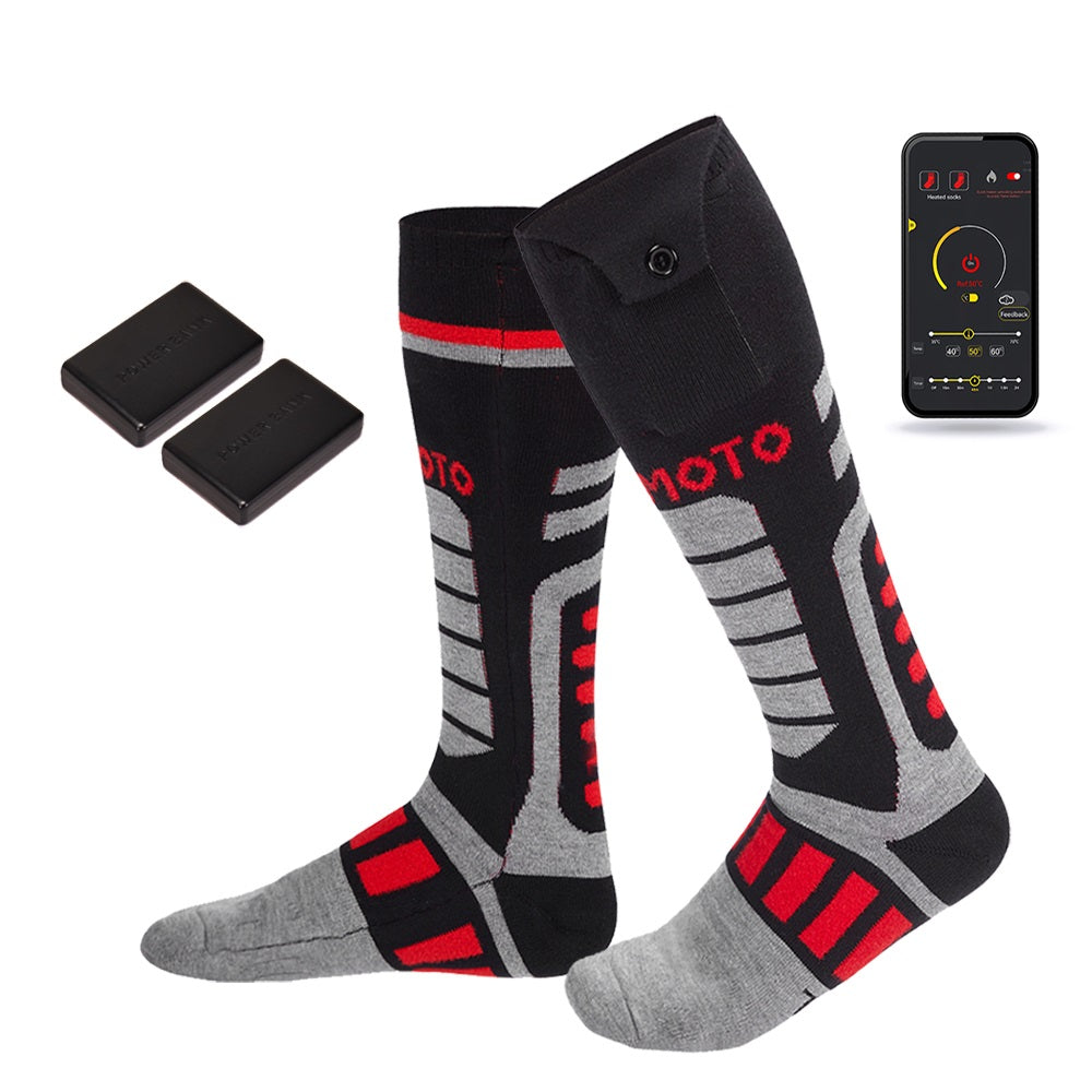 Electric Heated App Remote Control Thermal Socks