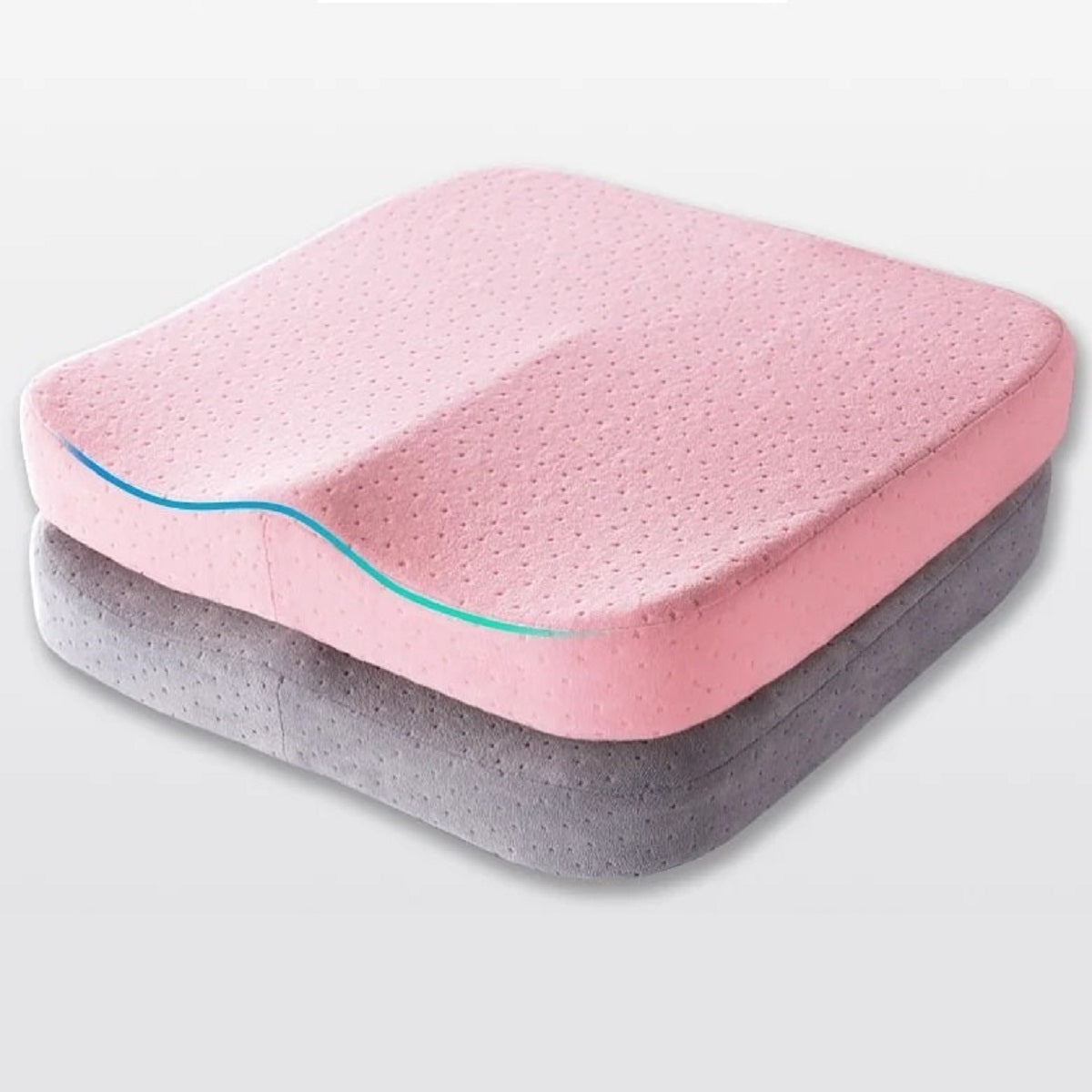 Sciatica Back Comfort Seat Orthopedic Memory Foam Cushion