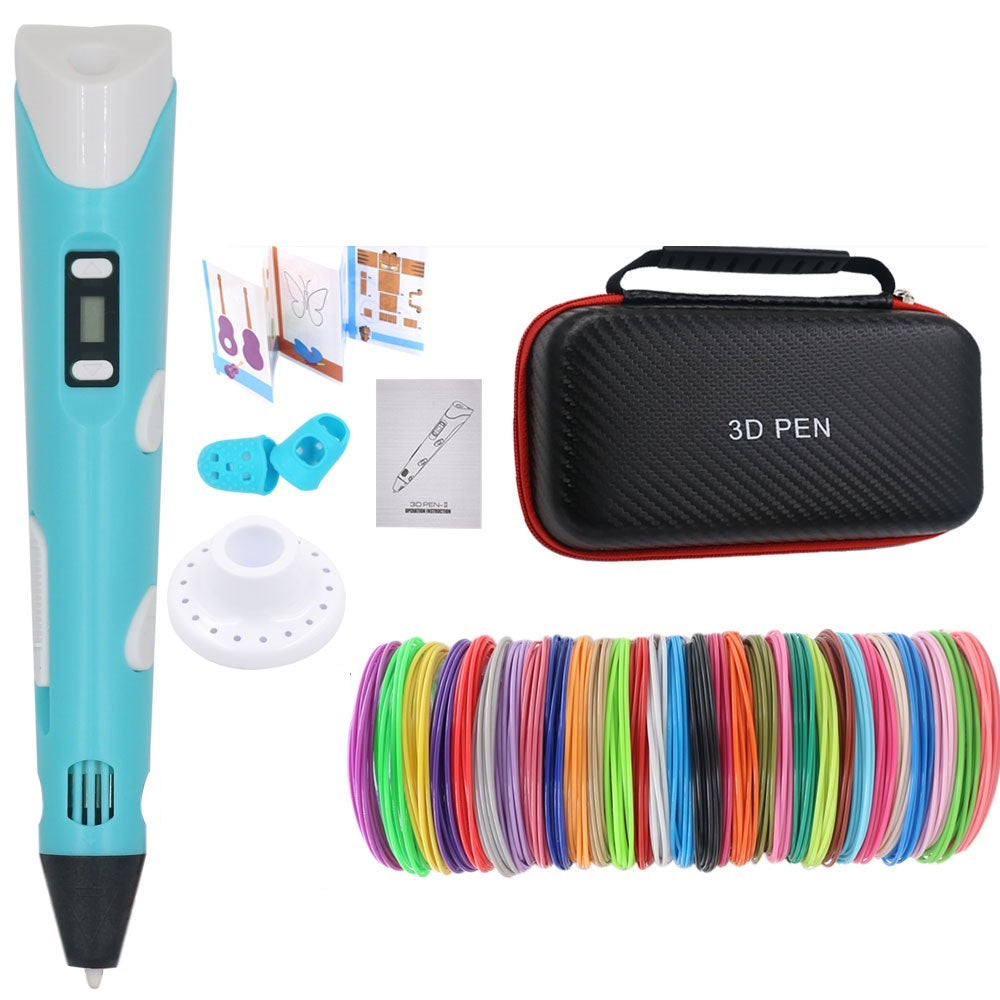 3D Printing Pen DIY Drawing Pen with 200M PLA Filament Kids Gift