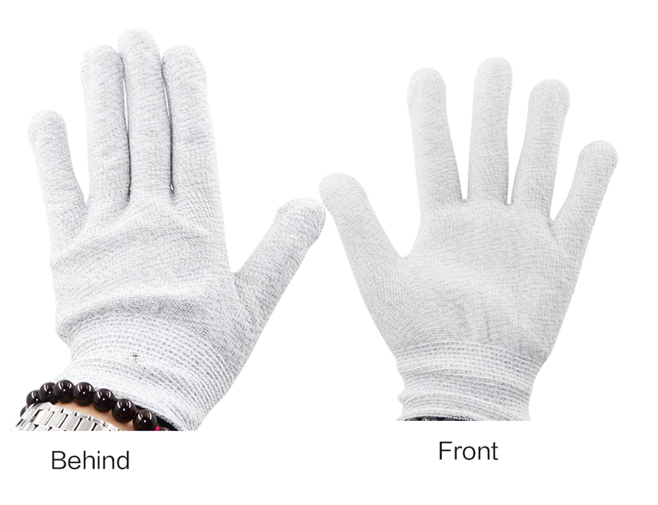 Breathable Fiber Electrotherapy Massager Gloves