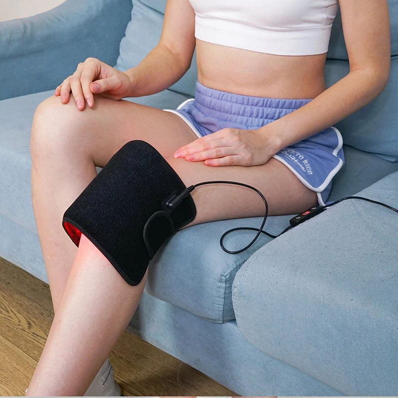 Pair of Infrared red light therapy for knee and arm belt iciCosmetic
