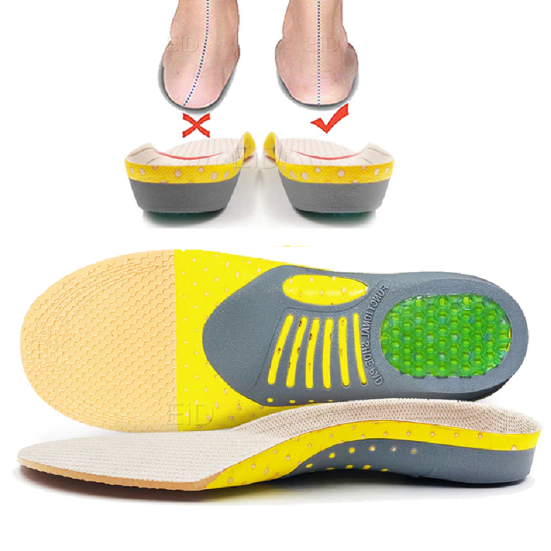 Premium Orthotic Gel Insoles Orthopedic Flat Foot iciCosmetic
