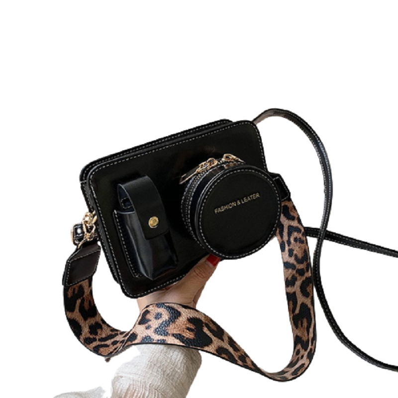 Vintage camera shape women's shoulder bags