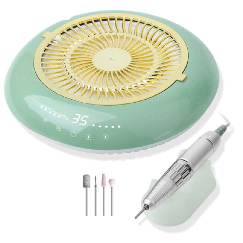 Nail drill with dust collector machine iciCosmetic